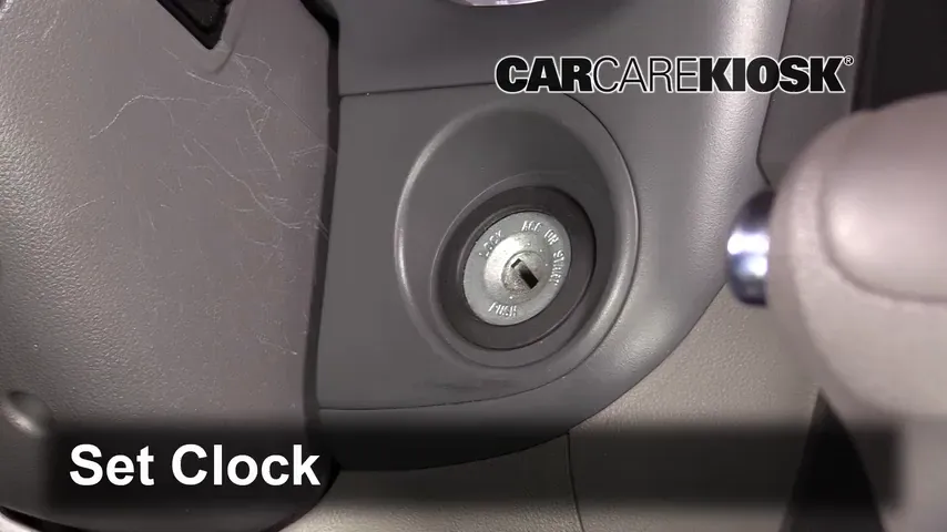 2009 Kia Sedona LX 3.8L V6 Clock